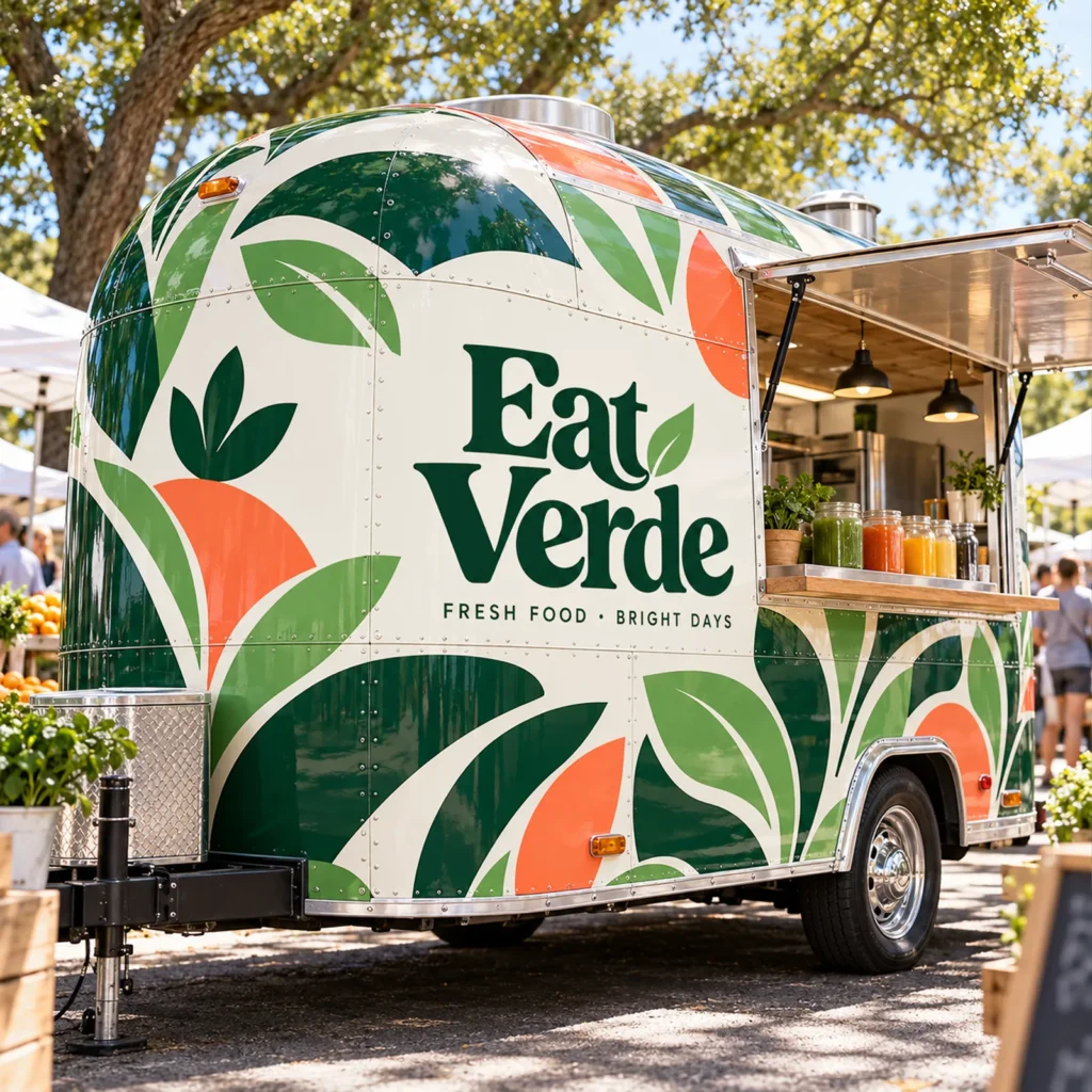 Vehicle Graphics – custom signs for restaurants and food brands
