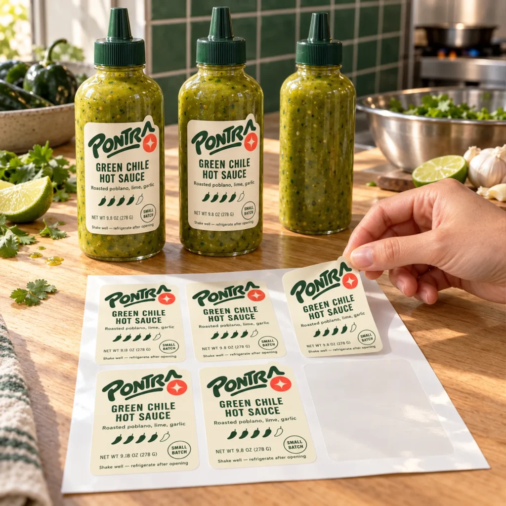 Die Cut Sheet Labels