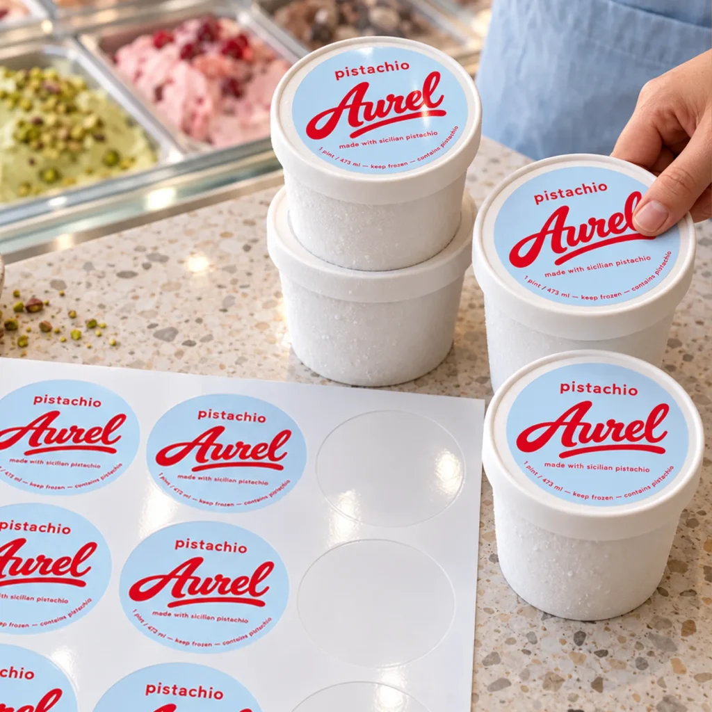 Round Sheet Labels