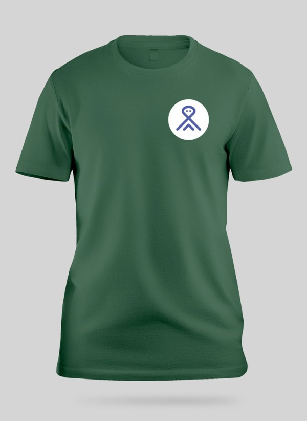 Left-Chest-t-shirt-green