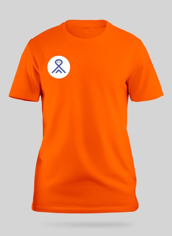 Rigth-Chest-t-shirt-orange