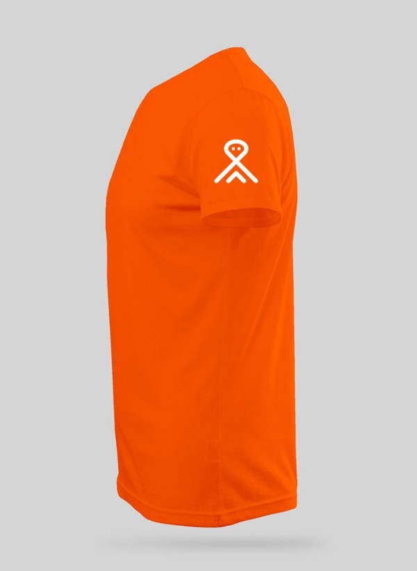 Sleeve-t-shirt-orange